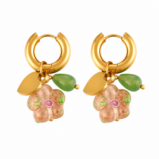 Floral Resin Hoops