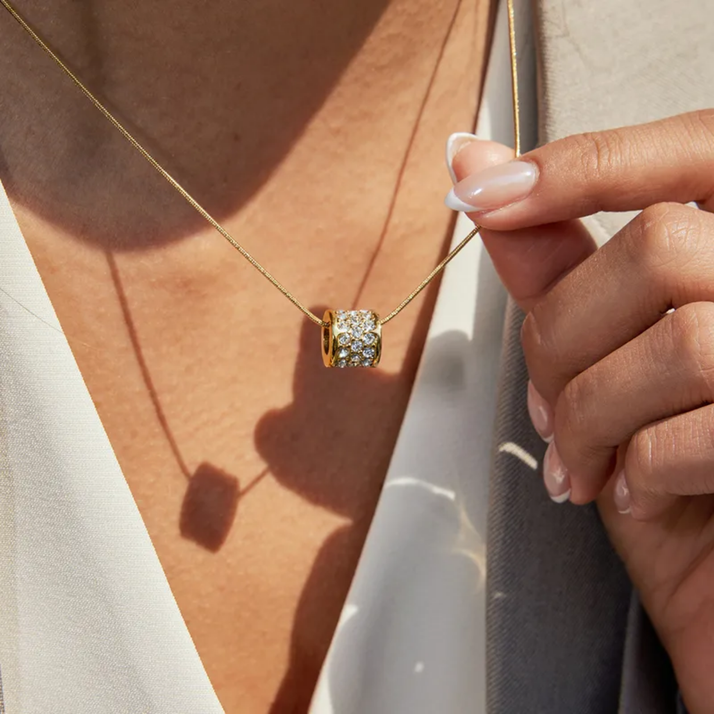 Diamond Pave Necklace