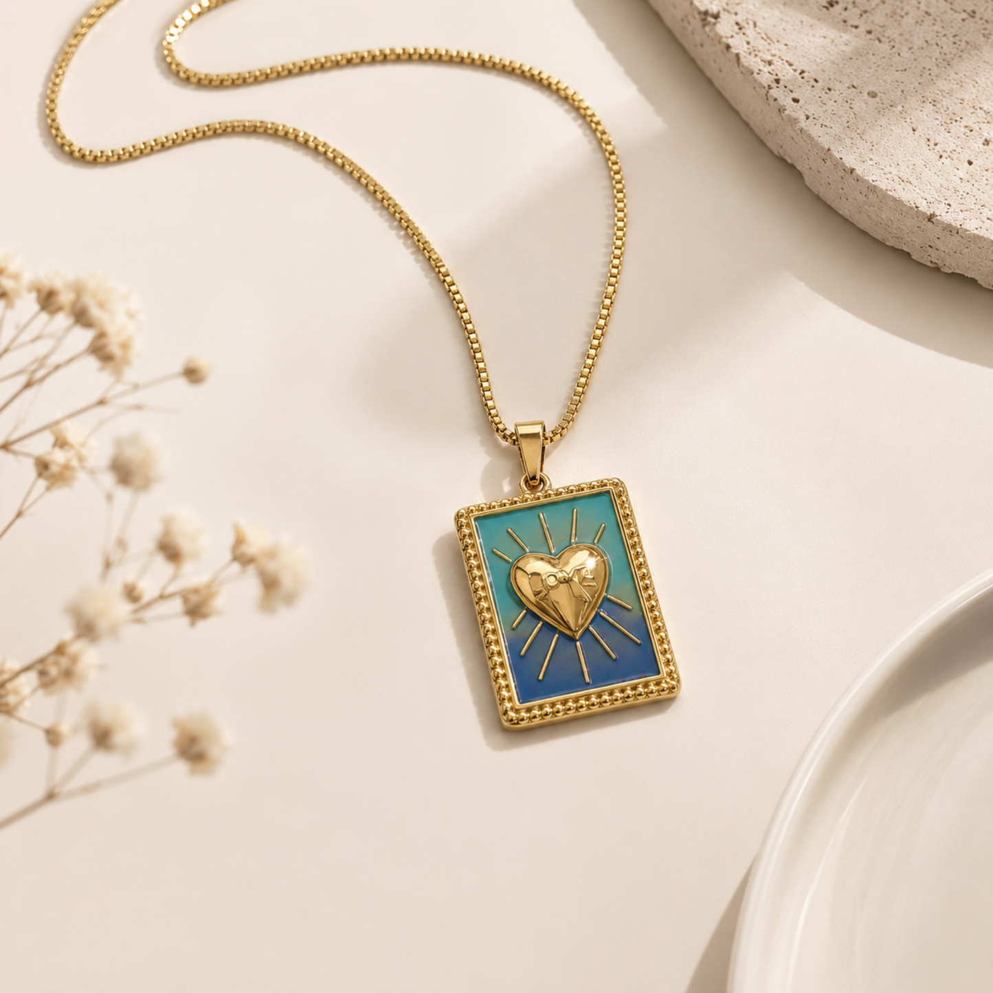 Blue Lover Necklace