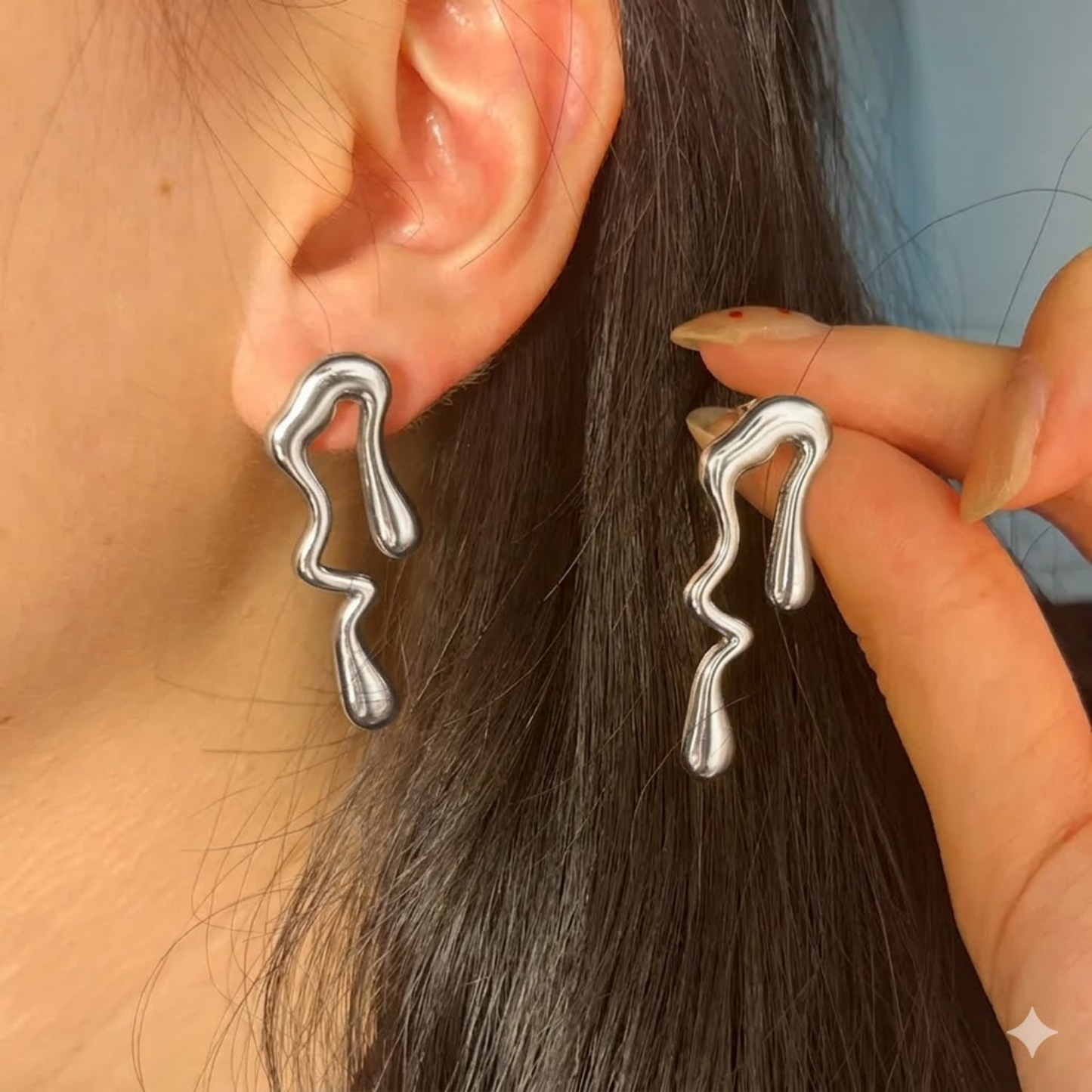 Drip Set Silver