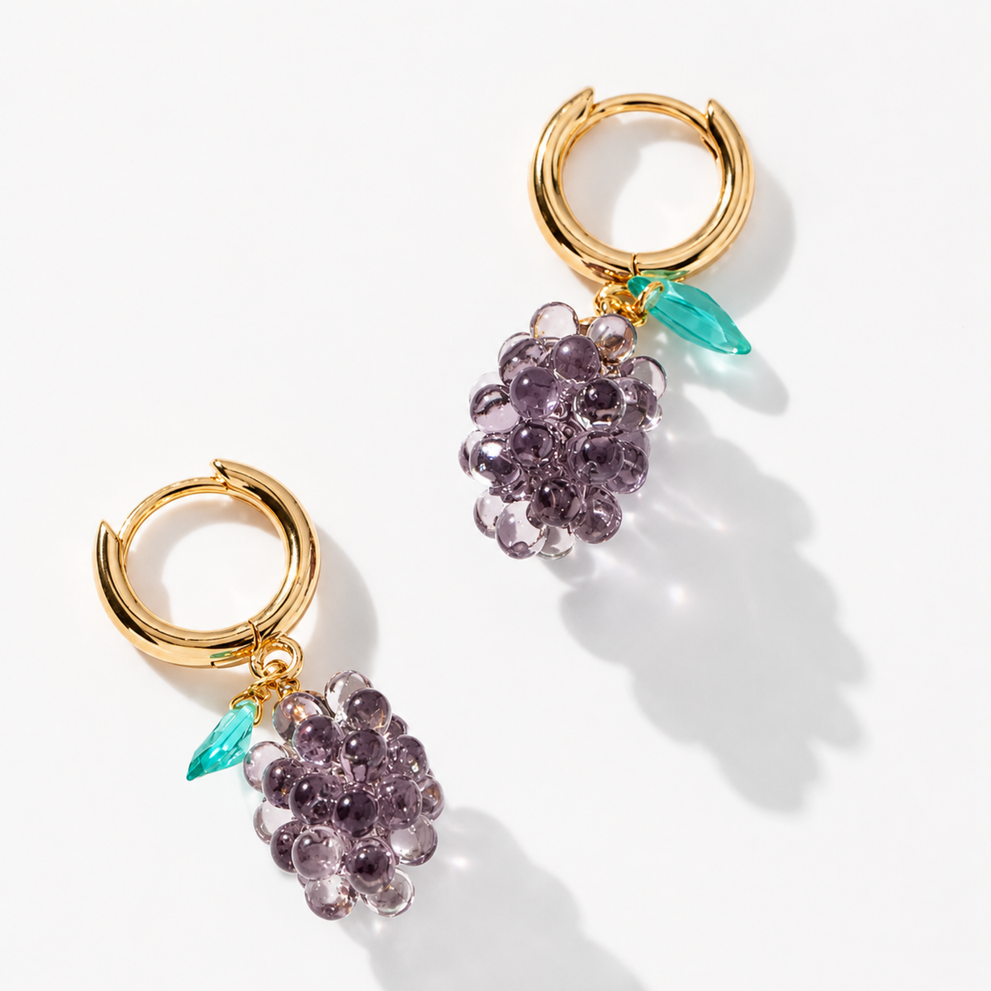 Grape earrings