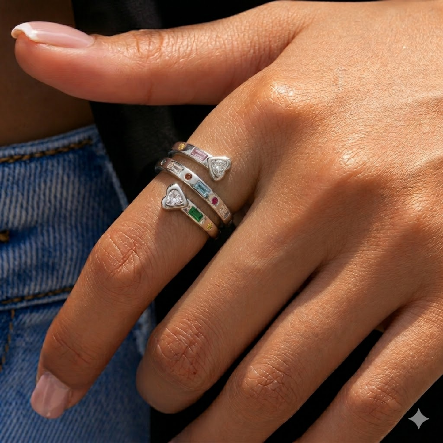 Confetti Set (silver)
