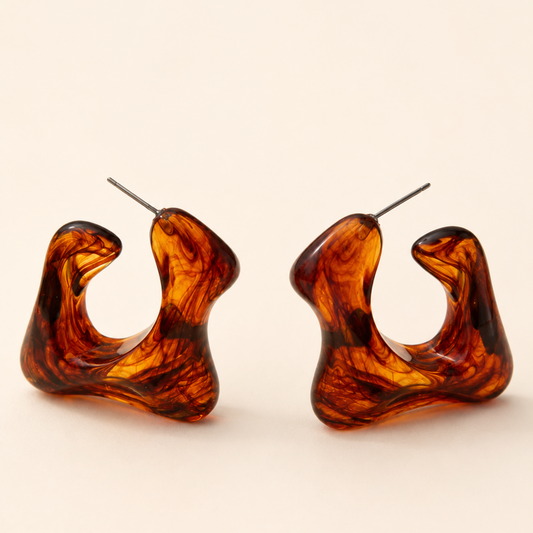 Irregular Chunky Earrings